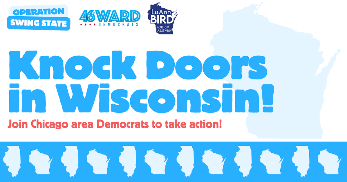 Knock doors in Wisconsin w/ LuAnn Bird! · Operation Swing
